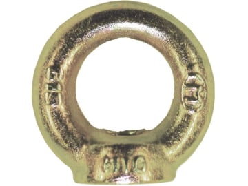 Ringmutter DIN 582, M 6, Stahl (C15 E), verzinkt; blau passiviert (A2K), 039596 Ringmutter DIN 582, M 6, Stahl (C15 E), verzinkt; blau passiviert (A2K), 039596