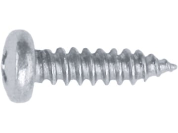 Blechschraube DIN 7981, 4,2 x 25 mm, verzinkt, blau passiviert (A2K), Linsenkopf mit Kreuzschlitz, 0115104225 Blechschraube DIN 7981, 4,2 x 25 mm, verzinkt, blau passiviert (A2K), Linsenkopf mit Kreuzschlitz, 0115104225