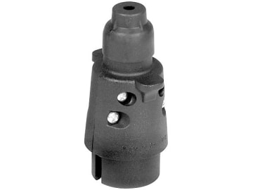 Herth + Buss Stecker 6 – 12 V, 7-polig, Schraubanschluss, Kunststoff, 51 305 527/66 Herth + Buss Stecker 6 – 12 V, 7-polig, Schraubanschluss, Kunststoff, 51 305 527/66