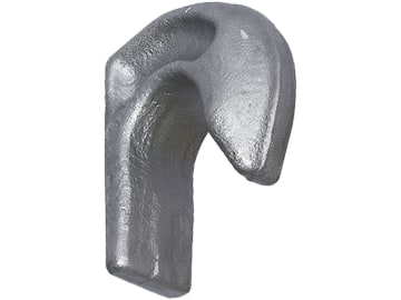 Industriehof® Anschweißhaken Euro-Aufnahme, Stahl (geschmiedet), 18100-19 Industriehof® Anschweißhaken Euro-Aufnahme, Stahl (geschmiedet), 18100-19