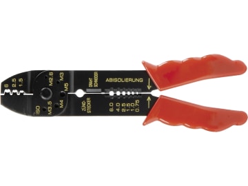 Herth + Buss Crimpzange 1,5 – 6 mm² für unisolierte Kontakte, mit Kabelschneider, 90 942 041 Herth + Buss Crimpzange 1,5 – 6 mm² für unisolierte Kontakte, mit Kabelschneider, 90 942 041