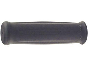 Handgriff einseitig offen, 123 mm, Ø Rohr 27 – 28 mm, Wandstärke 4,00 mm, schwarz, Kunststoff Handgriff einseitig offen, 123 mm, Ø Rohr 27 – 28 mm, Wandstärke 4,00 mm, schwarz, Kunststoff