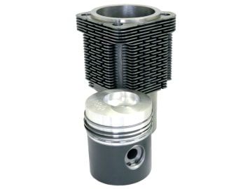 Kolben-/Zylindersatz für 1 Zylinder, Motor KHD FL912, Standard, Anzahl Ringe 4, für Deutz-Fahr, Fendt Kolben-/Zylindersatz für 1 Zylinder, Motor KHD FL912, Standard, Anzahl Ringe 4, für Deutz-Fahr, Fendt