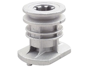 Messerkupplung für Castel Garden, Ø Welle 22,2 mm, Aufnahme 18 mm, Einstecktiefe 43 mm Messerkupplung für Castel Garden, Ø Welle 22,2 mm, Aufnahme 18 mm, Einstecktiefe 43 mm