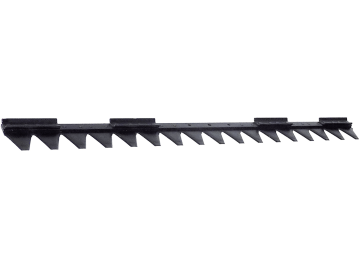 ESM Mähmesser 87 cm, Schwinghebelbalken, gewölbte Klingen, ohne Verstärkungsleiste, für Agria;Eurosystems;Viking ESM Mähmesser 87 cm, Schwinghebelbalken, gewölbte Klingen, ohne Verstärkungsleiste, für Agria;Eurosystems;Viking