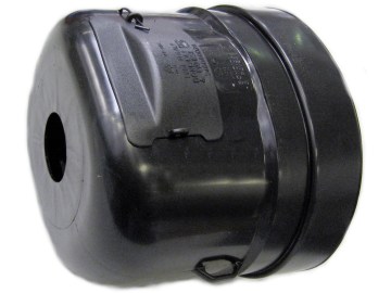 Bondioli & Pavesi Geräteschutztopf, 100; Global, oval mit 2 Montageöffnungen, Ø 230 mm; 250 mm, Länge 230 mm, 517000E03CE Bondioli & Pavesi Geräteschutztopf, 100; Global, oval mit 2 Montageöffnungen, Ø 230 mm; 250 mm, Länge 230 mm, 517000E03CE