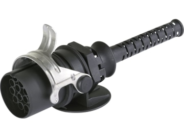 Herth + Buss Stecker 24 V, 15-polig, Crimpverbinder, für Kabel bis 15 mm Durchmesser, mit Zugentlastung, 51 305 243 Herth + Buss Stecker 24 V, 15-polig, Crimpverbinder, für Kabel bis 15 mm Durchmesser, mit Zugentlastung, 51 305 243