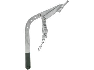 Hücobi Hebelgarnitur, 4" - 6", schwer, ohne Schieber, verzinkt, für Gülleschieber 4–6" Hücobi Hebelgarnitur, 4" - 6", schwer, ohne Schieber, verzinkt, für Gülleschieber 4–6"