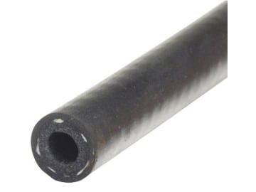 Kraftstoffschlauch 6,3 x 13,0 mm, 7,6 m, Gummi, nicht aushärtend, schwarz Kraftstoffschlauch 6,3 x 13,0 mm, 7,6 m, Gummi, nicht aushärtend, schwarz