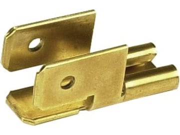 Herth + Buss Steckverteiler 3 x 6,3 mm; Steckbreite 6,3 mm; Steckhöhe 0,8 mm; Flachstecker; Flachsteckhülse, Messing, blank, 50 251 227 Herth + Buss Steckverteiler 3 x 6,3 mm; Steckbreite 6,3 mm; Steckhöhe 0,8 mm; Flachstecker; Flachsteckhülse, Messing, blank, 50 251 227