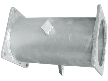 Hücobi Maueranschlussstutzen, 6", verzinkt, 4-Eckflansch beidseitig, 8442 150000 Hücobi Maueranschlussstutzen, 6", verzinkt, 4-Eckflansch beidseitig, 8442 150000