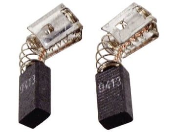 Kohlebürste, Anschluss rechteckig, mit Druckfeder, für Metabo Heckenschere HS8455S, HS8465S, HS8475S Kohlebürste, Anschluss rechteckig, mit Druckfeder, für Metabo Heckenschere HS8455S, HS8465S, HS8475S