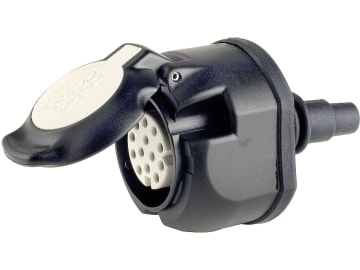 Herth + Buss Steckdose 13-polig, 24 V, Schraubanschluss, mit Dichtung, Kunststoff, 51 305 331 Herth + Buss Steckdose 13-polig, 24 V, Schraubanschluss, mit Dichtung, Kunststoff, 51 305 331