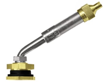 Tip Top Metallventil "Premium Linie", komplett, gebogen, 80 °, Länge 64 mm, für EM-Reifen Tip Top Metallventil "Premium Linie", komplett, gebogen, 80 °, Länge 64 mm, für EM-Reifen