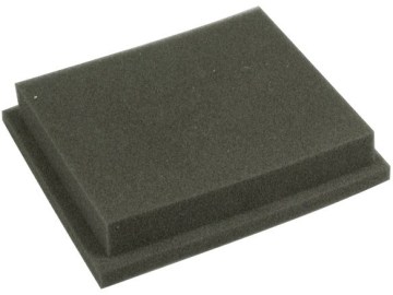 Flachluftfilter für Briggs & Stratton, Toro, 138 x 120 x 26 mm, Material Schaumstoff Flachluftfilter für Briggs & Stratton, Toro, 138 x 120 x 26 mm, Material Schaumstoff