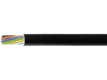 Herth + Buss Elektroleitung FLRYY, 9 x 1,5 mm², 4 x 2,5 mm², schwarz, 25 m, 51 275 682/00 Herth + Buss Elektroleitung FLRYY, 9 x 1,5 mm², 4 x 2,5 mm², schwarz, 25 m, 51 275 682/00
