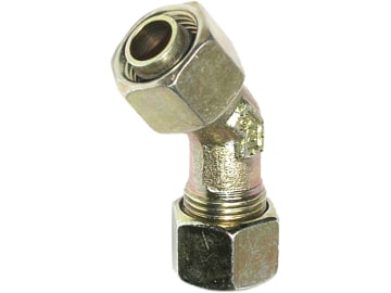 Winkelverschraubung "EW45-DKO-L" leicht, RA 12, M 18 x 1,5, 45 °, einstellbar Winkelverschraubung "EW45-DKO-L" leicht, RA 12, M 18 x 1,5, 45 °, einstellbar