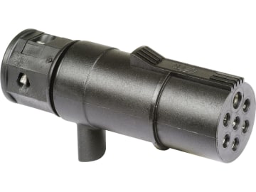 Herth + Buss Stecker "N-Typ", 7-polig, 24 V, Schraubanschluss, Nylon; GFK (glasfaserverstärkter Kunststoff), ISO 1185 N-Typ, 51 305 589 Herth + Buss Stecker "N-Typ", 7-polig, 24 V, Schraubanschluss, Nylon; GFK (glasfaserverstärkter Kunststoff), ISO 1185 N-Typ, 51 305 589