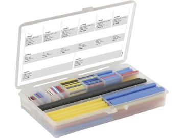 Herth + Buss Wärmeschrumpfschlauch-Sortiment Ø 1,2 – 12,5 mm, 564 St., 51 273 001 Herth + Buss Wärmeschrumpfschlauch-Sortiment Ø 1,2 – 12,5 mm, 564 St., 51 273 001