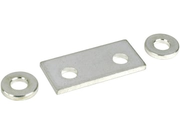 Herth + Buss Brücke, Bohrungen 2, für Sicherungshalter, 32 V, 200 A, für Schraubsicherung "MIDI/BF1" 10471595, 50 300 069/12 Herth + Buss Brücke, Bohrungen 2, für Sicherungshalter, 32 V, 200 A, für Schraubsicherung "MIDI/BF1" 10471595, 50 300 069/12