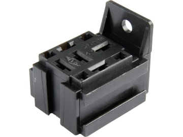 Herth + Buss Relaissockel Flachsteckanschluss 5 x 6,3 mm, 4 x 2,8 mm, mit Halter, Version B, 50 290 268 Herth + Buss Relaissockel Flachsteckanschluss 5 x 6,3 mm, 4 x 2,8 mm, mit Halter, Version B, 50 290 268