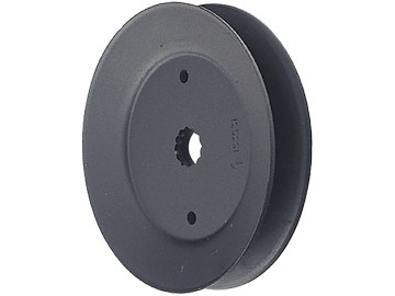 Keilriemenscheibe Ø außen 117,5 mm, Höhe 22,3 mm, Stahl, für Ayp, Husqvarna Keilriemenscheibe Ø außen 117,5 mm, Höhe 22,3 mm, Stahl, für Ayp, Husqvarna