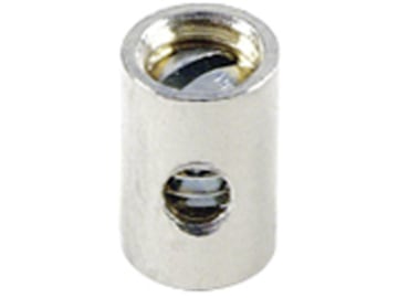 Schraubnippel Ø Schaft 5 mm, Länge 8 mm, montiert, mit Gewindestift M 4 x 4 mm Schraubnippel Ø Schaft 5 mm, Länge 8 mm, montiert, mit Gewindestift M 4 x 4 mm