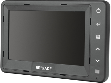 Brigade® Monitor "VBV-750M" 5,0 ", farbig (RGB) 640 x 480 Pixel, 4287A Brigade® Monitor "VBV-750M" 5,0 ", farbig (RGB) 640 x 480 Pixel, 4287A