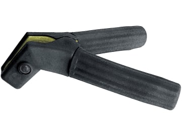 Herth + Buss Batterieladezange gewinkelt bis Stromstärke max. 1.000 A, Messing, Polung -, vollisoliert, mit Masseband, 52 289 002 Herth + Buss Batterieladezange gewinkelt bis Stromstärke max. 1.000 A, Messing, Polung -, vollisoliert, mit Masseband, 52 289 002