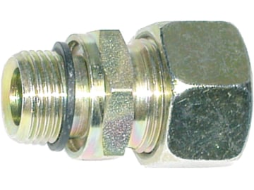 Einschraubverschraubung "GE-LR", leicht, R 3/8", RA 12, gerade, weichdichtend Einschraubverschraubung "GE-LR", leicht, R 3/8", RA 12, gerade, weichdichtend