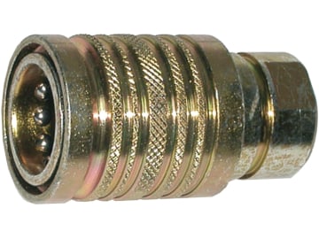 Kupplungsmuffe "UDK" unter Druck kuppelbar, Withworth-Rohrgewinde (BSP), zylindrisch, BG 03, R 1/2" IG BSP Kupplungsmuffe "UDK" unter Druck kuppelbar, Withworth-Rohrgewinde (BSP), zylindrisch, BG 03, R 1/2" IG BSP