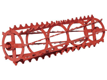Industriehof® Krümlerwalze Ø 400 mm, Einbaumaß 1.300 mm, mit durchgehende Welle, 312-400-1300 Industriehof® Krümlerwalze Ø 400 mm, Einbaumaß 1.300 mm, mit durchgehende Welle, 312-400-1300