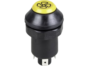 Herth + Buss Druckknopfschalter Gebläse, 4 x Flachsteckanschluss 6,3 mm, 12 V - 20 A; 24 V - 10 A, 70 490 172 Herth + Buss Druckknopfschalter Gebläse, 4 x Flachsteckanschluss 6,3 mm, 12 V - 20 A; 24 V - 10 A, 70 490 172