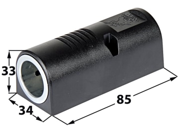 Herth + Buss Steckdose 1-polig, 12 – 24 V 20 A, Flachsteckanschluss, Kunststoff, 51 306 442 Herth + Buss Steckdose 1-polig, 12 – 24 V 20 A, Flachsteckanschluss, Kunststoff, 51 306 442