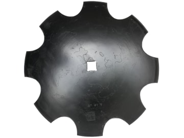 Industriehof® Eggenscheibe 560 x 4 mm, ZB Vierkant, 30 x 30 mm, gewölbt, gezahnt, für universal, 31-156030 Industriehof® Eggenscheibe 560 x 4 mm, ZB Vierkant, 30 x 30 mm, gewölbt, gezahnt, für universal, 31-156030