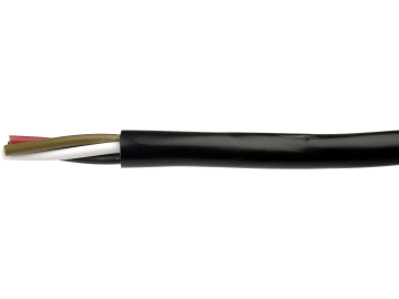 Herth + Buss Elektroleitung H05VV-F, 4 x 1,0 mm², schwarz, 50 m Ring, 51 275 647/00 Herth + Buss Elektroleitung H05VV-F, 4 x 1,0 mm², schwarz, 50 m Ring, 51 275 647/00