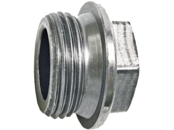 Verschlussschraube M 22 x 1,5, 9 mm, DIN 7604, metrisch, zylindrisch, Sechskant Verschlussschraube M 22 x 1,5, 9 mm, DIN 7604, metrisch, zylindrisch, Sechskant