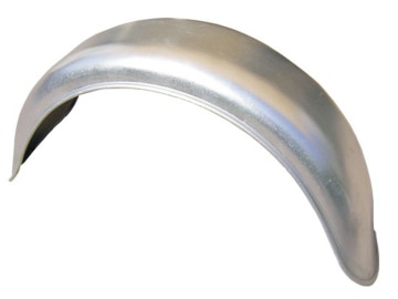 1-Achs-Kotflügel, 910 x 220 x 295 mm, Stahlblech, verzinkt, rund, mit Innen- und Außenwulst 1-Achs-Kotflügel, 910 x 220 x 295 mm, Stahlblech, verzinkt, rund, mit Innen- und Außenwulst