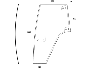 Türscheibe, grün, links, Siebdruck, für Case IH CS78-150, CVX140-195, 120-195, Ford New Holland TVT135-195, T7510-7550, Steyr M9078-9145, CVT120-170, CVX120-170 Türscheibe, grün, links, Siebdruck, für Case IH CS78-150, CVX140-195, 120-195, Ford New Holland TVT135-195, T7510-7550, Steyr M9078-9145, CVT120-170, CVX120-170