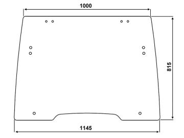Frontscheibe, grün, ausstellbar, für Case IH JX70U-JX100U, JX1070U-JX1100U, Fiat L60-L95, Ford TL70-TL100, 4635-7635, Ford New Holland TL80-TL100, TLA70A-TLA100A Frontscheibe, grün, ausstellbar, für Case IH JX70U-JX100U, JX1070U-JX1100U, Fiat L60-L95, Ford TL70-TL100, 4635-7635, Ford New Holland TL80-TL100, TLA70A-TLA100A