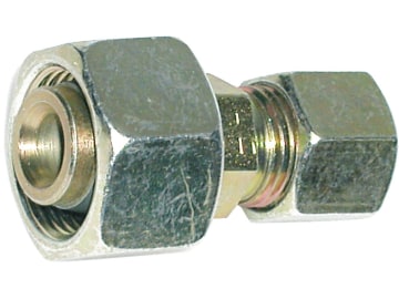 Reduzierverschraubung "KOR-L/LL", leicht/sehr leicht, gerade, vormontiert, Stutzen 08, RA 04, M 14 x 1,5 IG/M 8 x 1 AG Reduzierverschraubung "KOR-L/LL", leicht/sehr leicht, gerade, vormontiert, Stutzen 08, RA 04, M 14 x 1,5 IG/M 8 x 1 AG