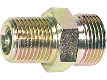 Einschraubverschraubung "EST-R", R 1/4" kegelig, R 1/4", gerade, Abdichtung Kegelgewinde Einschraubverschraubung "EST-R", R 1/4" kegelig, R 1/4", gerade, Abdichtung Kegelgewinde