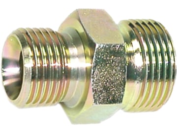 Einschraubverschraubung "GR-O", zöllig, UNF-UN/zöllig, BSPP, gerade, Aussenkung 60° und U-Seal Dichtung/ORFS Einschraubverschraubung "GR-O", zöllig, UNF-UN/zöllig, BSPP, gerade, Aussenkung 60° und U-Seal Dichtung/ORFS
