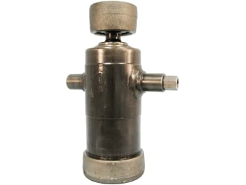 Schema Teleskophydraulikzylinder "TK309K" mit Kugelpfanne L 233 mm F 95 mm Hub 500 mm Schema Teleskophydraulikzylinder "TK309K" mit Kugelpfanne L 233 mm F 95 mm Hub 500 mm