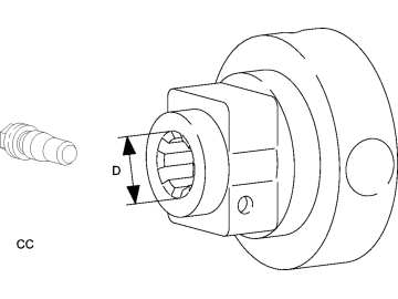 Walterscheid Nabe, Profil 1 3/4" 6, Verschluss Klemmkonus CC, für Nockenschaltkupplungen K64/22, 1128510 Walterscheid Nabe, Profil 1 3/4" 6, Verschluss Klemmkonus CC, für Nockenschaltkupplungen K64/22, 1128510