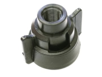 Agrotop Bajonettmutter schwarz für Düsen mit Innengewinde 1/8" NPT, Anschluss 1/8", 12817 Agrotop Bajonettmutter schwarz für Düsen mit Innengewinde 1/8" NPT, Anschluss 1/8", 12817