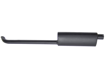 Schalldämpfer senkrecht, Einlass 60 mm, Auslass 50 mm, Länge 1.145 mm, für Case IH 238 – 895XL Schalldämpfer senkrecht, Einlass 60 mm, Auslass 50 mm, Länge 1.145 mm, für Case IH 238 – 895XL