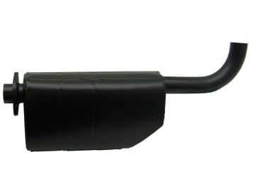 Schalldämpfer senkrecht, Auslass 45 mm, für John Deere 930, 940, 1030, 1035, 1040, 1140, 1630, 1635, 1750, 1850, 1950 Schalldämpfer senkrecht, Auslass 45 mm, für John Deere 930, 940, 1030, 1035, 1040, 1140, 1630, 1635, 1750, 1850, 1950