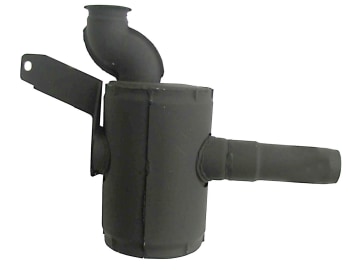 Schalldämpfer waagrecht, Auslass 60 mm, für Ford 7740, Ford New Holland TS 90, 100, 110 Schalldämpfer waagrecht, Auslass 60 mm, für Ford 7740, Ford New Holland TS 90, 100, 110