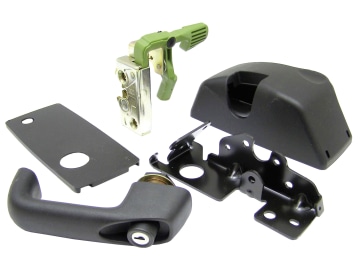 Türschloss, links, für John Deere 6100, 6200, 6300, 6400, 6506, 6600, 6800, 6900 Türschloss, links, für John Deere 6100, 6200, 6300, 6400, 6506, 6600, 6800, 6900